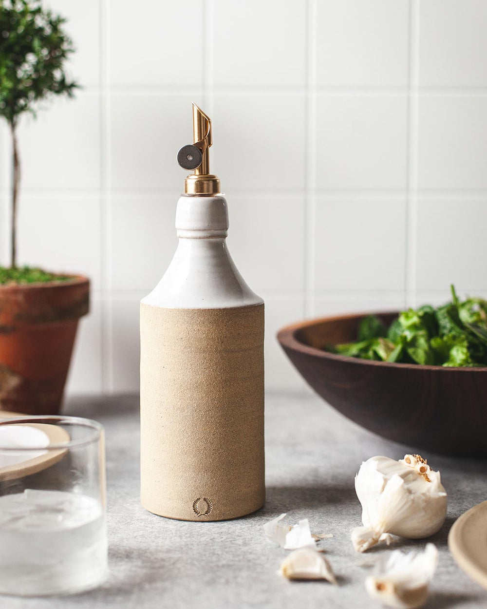 Vintage Olive Oil Bottle - Second