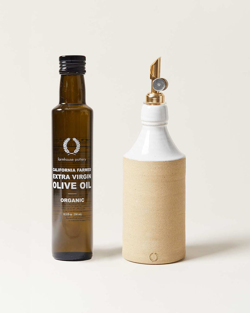 Vintage Olive Oil Bottle
