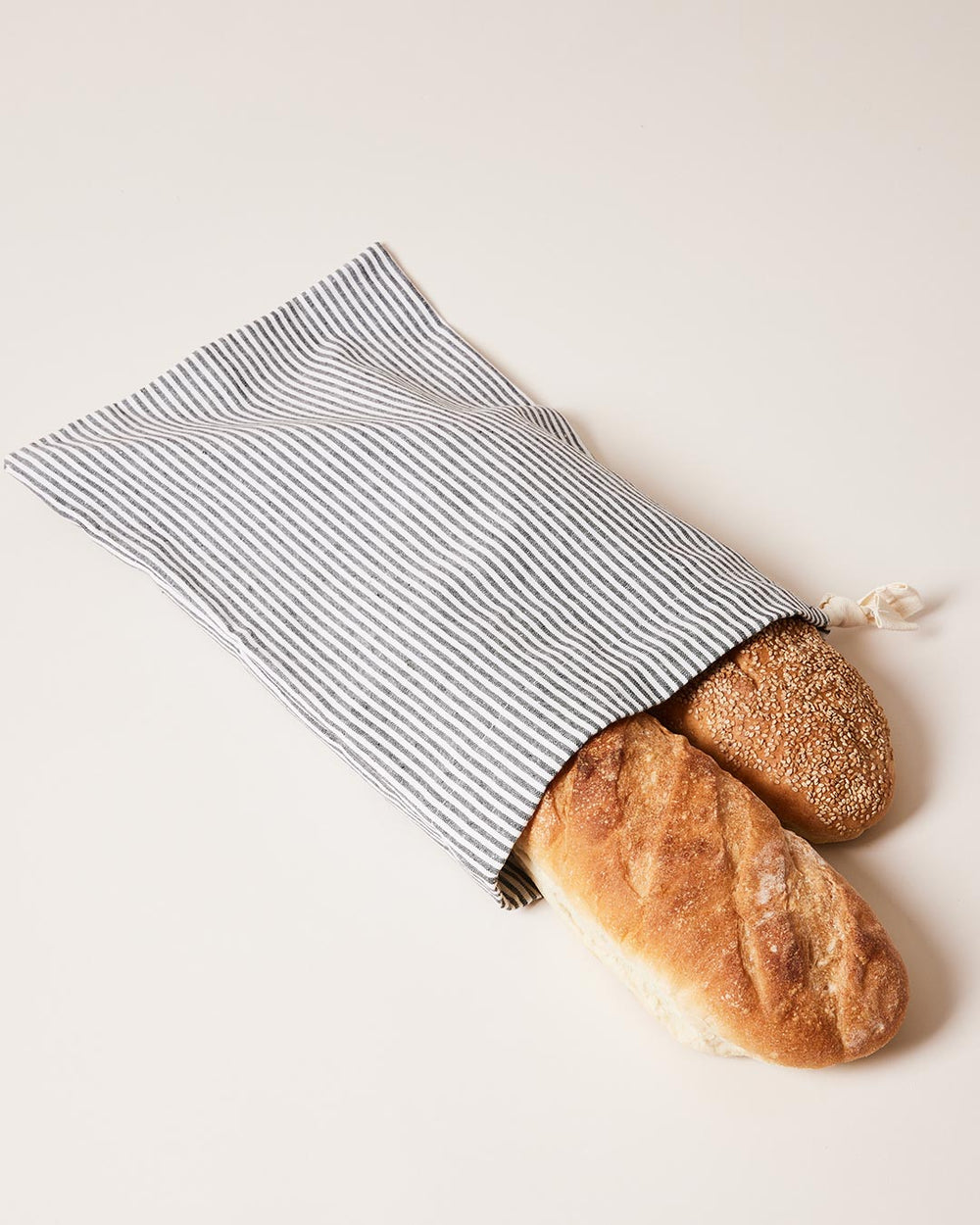 Reusable Bread Bag - Stripe - Set of 2