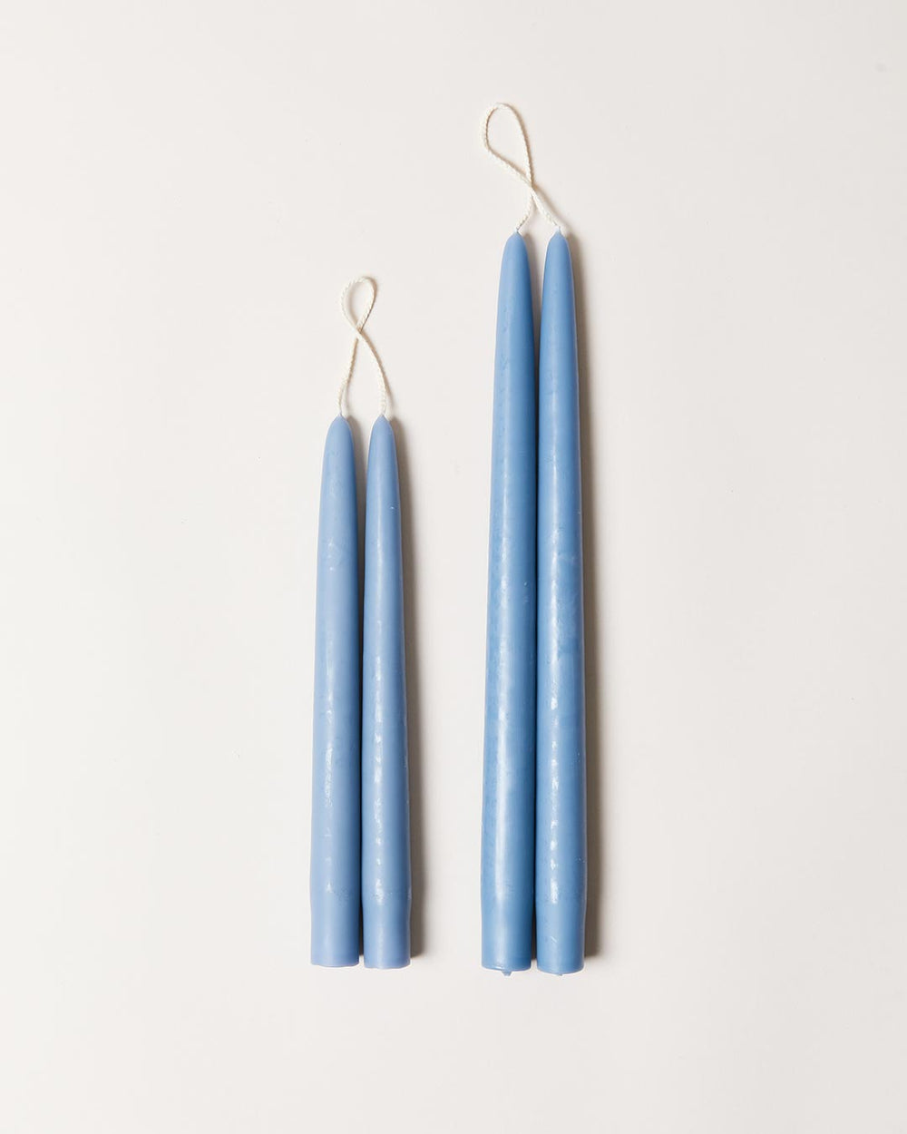 Taper Candles - Blues + Greys